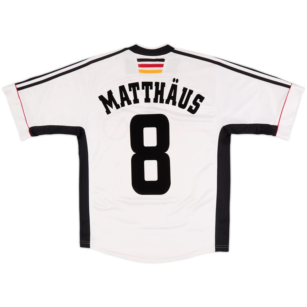 1998-00 Germany Home Shirt Matthaus #8 - 6/10 - (S)