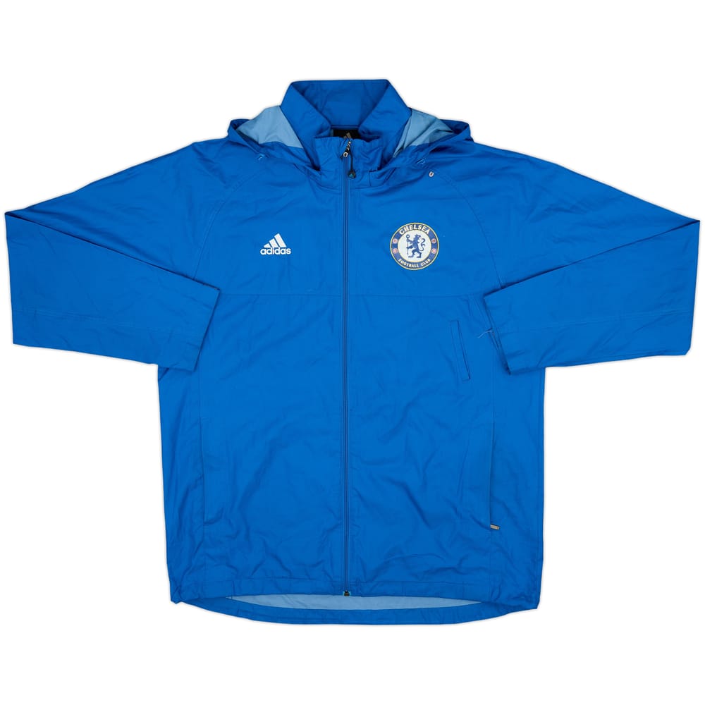 2009-10 Chelsea adidas Hooded Track Jacket - 6/10 - (L)