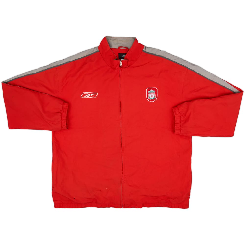 2003-04 Liverpool Reebok Track Jacket - 6/10 - (L)