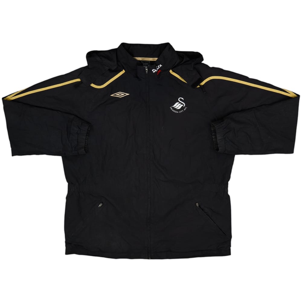 2008-09 Swansea Umbro Hooded Track Jacket - 7/10 - (XXL)