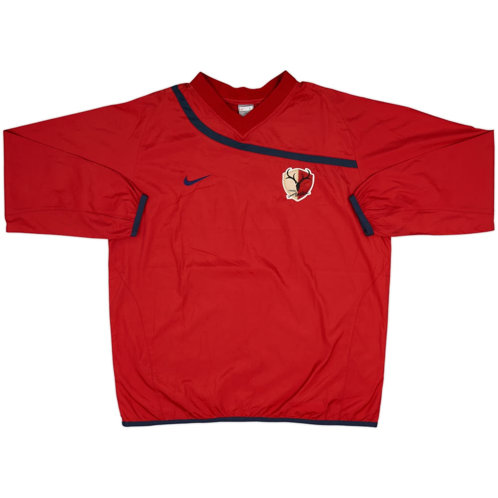 2009 Kashima Antlers Nike Drill Top - 8/10 - (L)