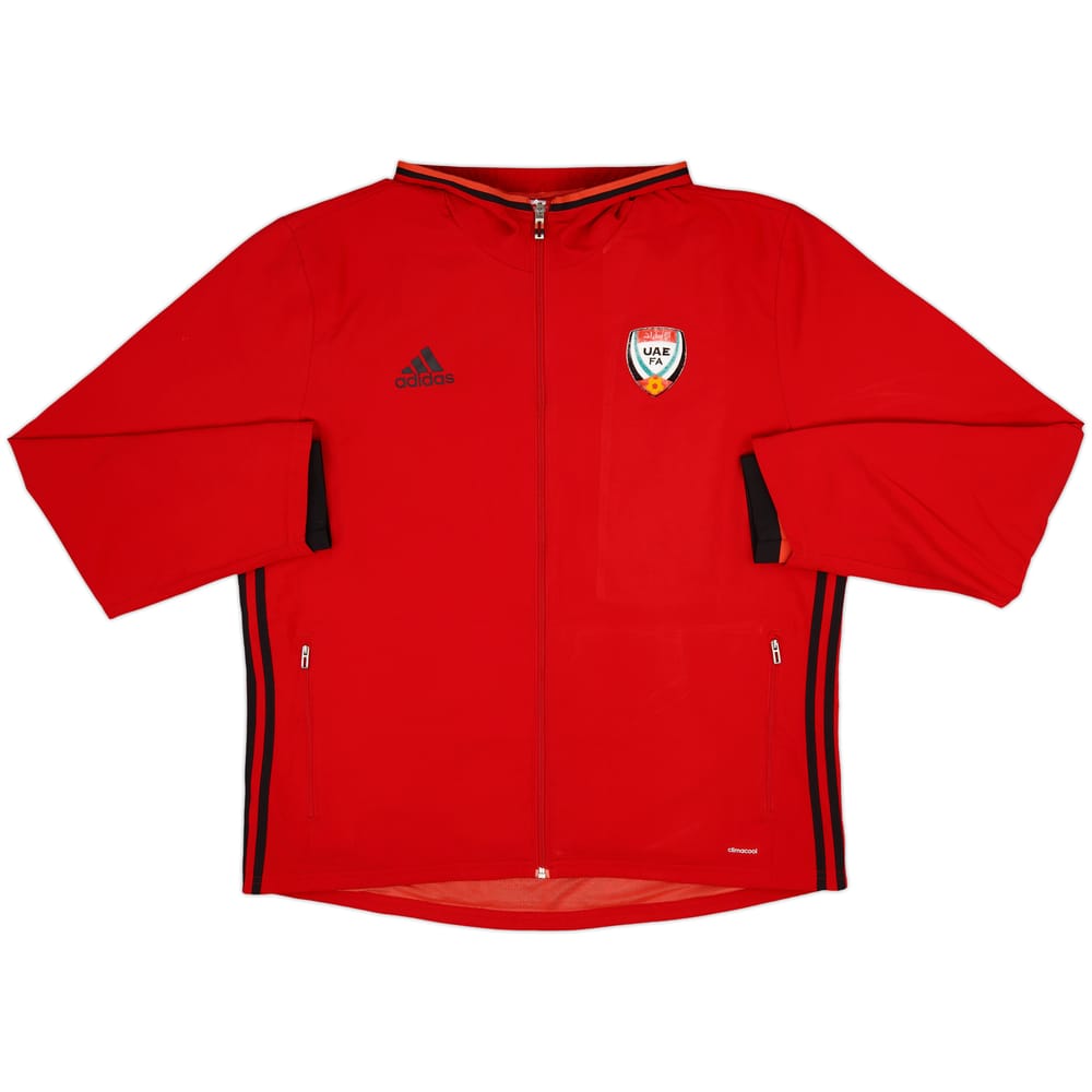 2016-17 UAE adidas Hooded Track Jacket - 8/10 - (XL)