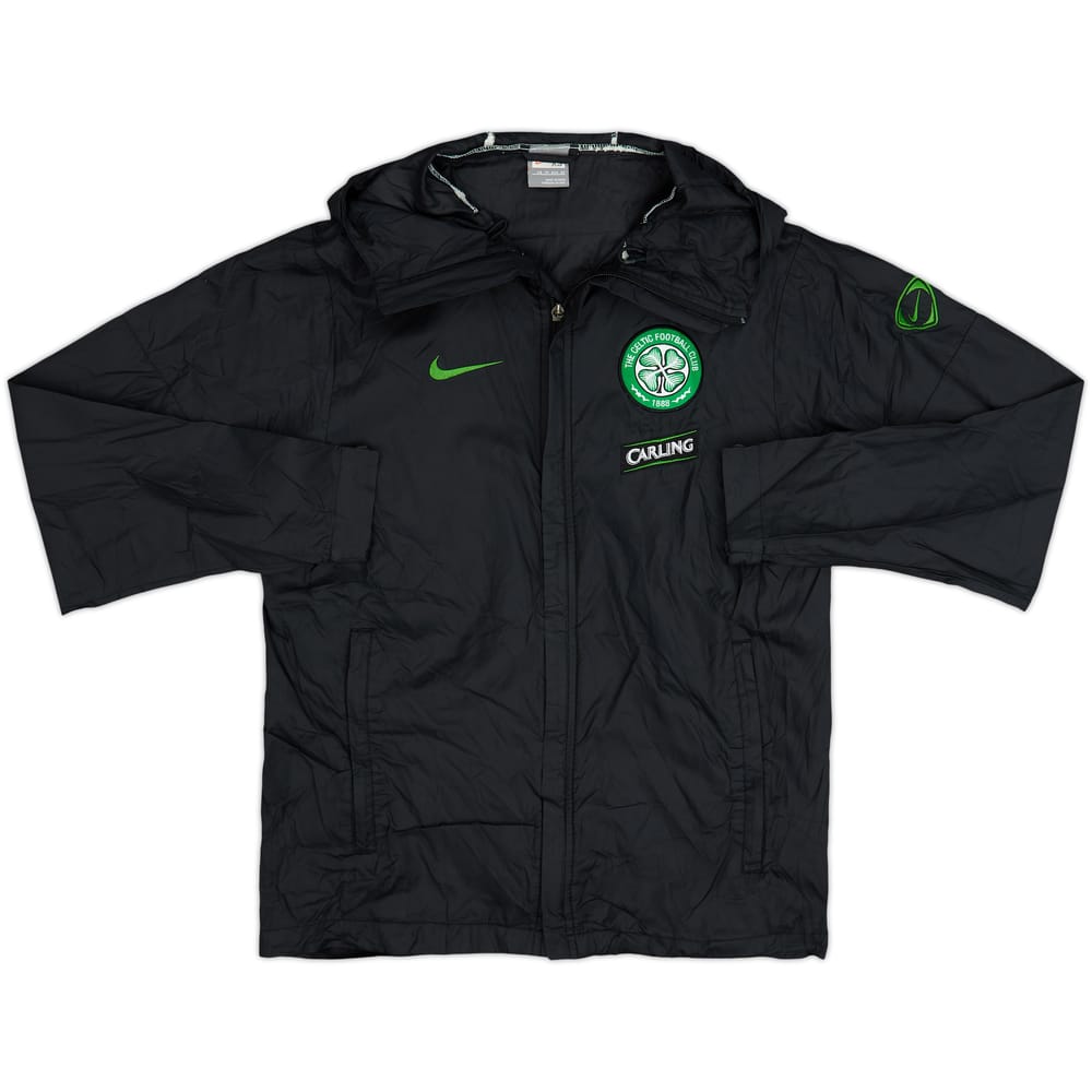 2008-09 Celtic Nike Hooded Track Jacket - 8/10 - (XS)