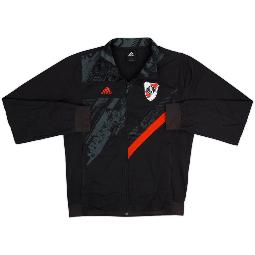 Chaqueta de chándal del River Plate adidas 2008-09 - 8/10 - (XL)