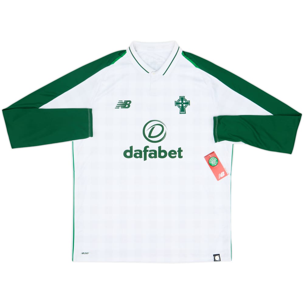 2018-19 Celtic Away L/S Shirt (L)