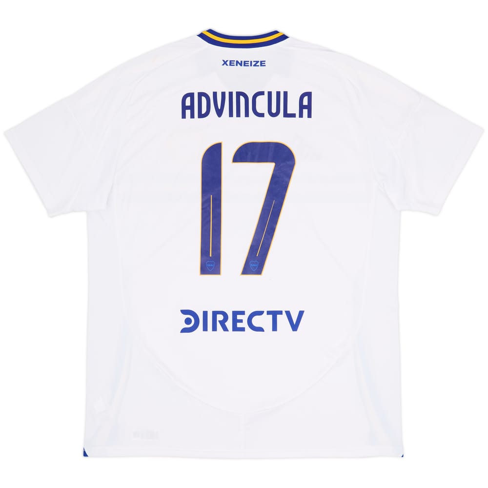 2024-25 Boca Juniors Away Shirt Advincula #17 - 9/10 - (XL)