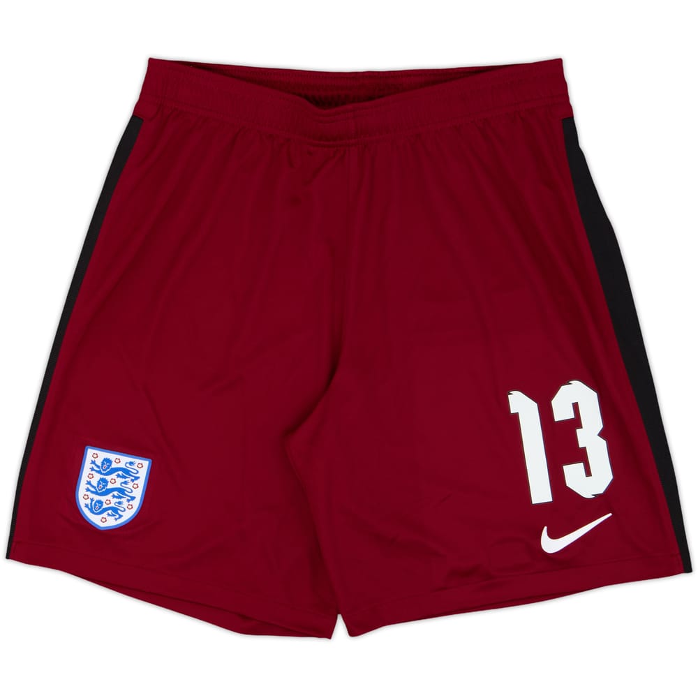 2020-21 England Player Issue GK Shorts #13 - 10/10 - (L)