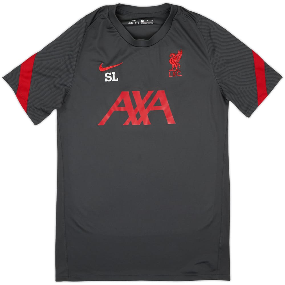 2020-21 Liverpool Nike Staff Issue Training Shirt SL - 9/10 - (S)