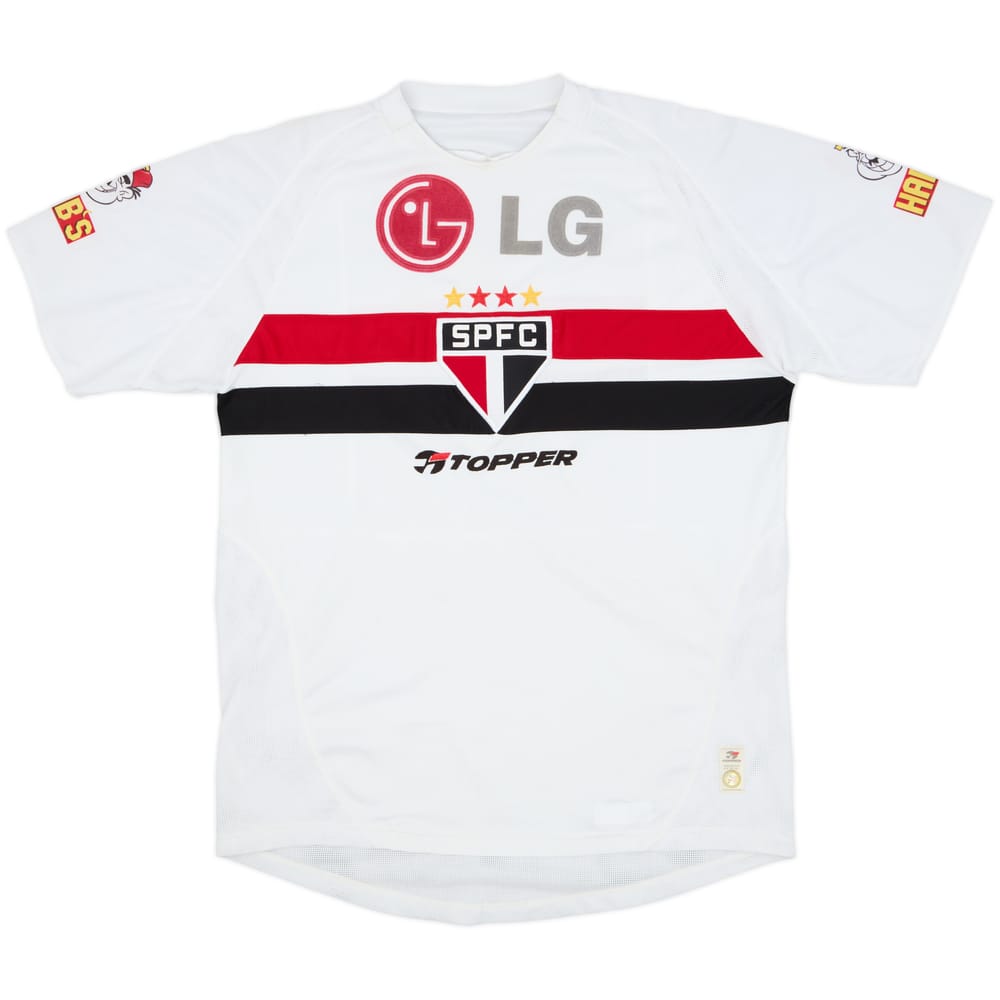 2004 Sao Paulo Home Shirt #8 - 4/10 - (L)