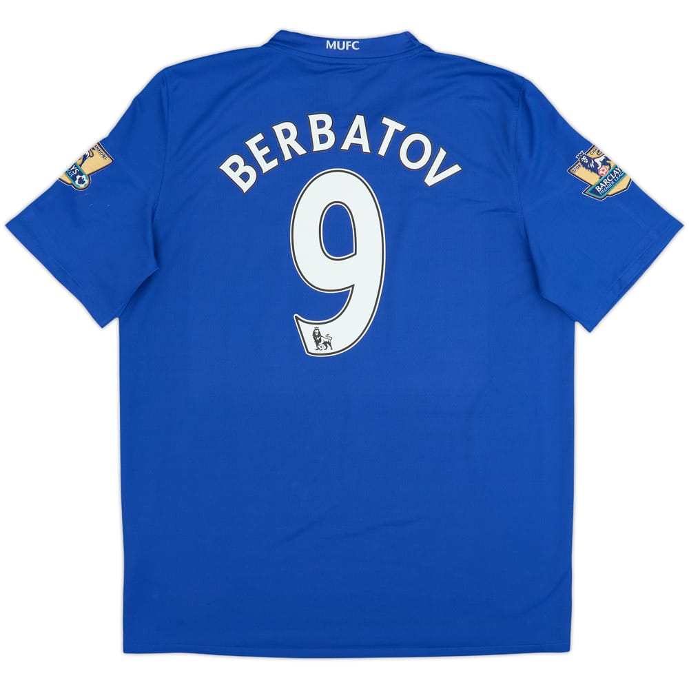 2008-09 Manchester United Third Shirt Berbatov #9 - 8/10 - (L)