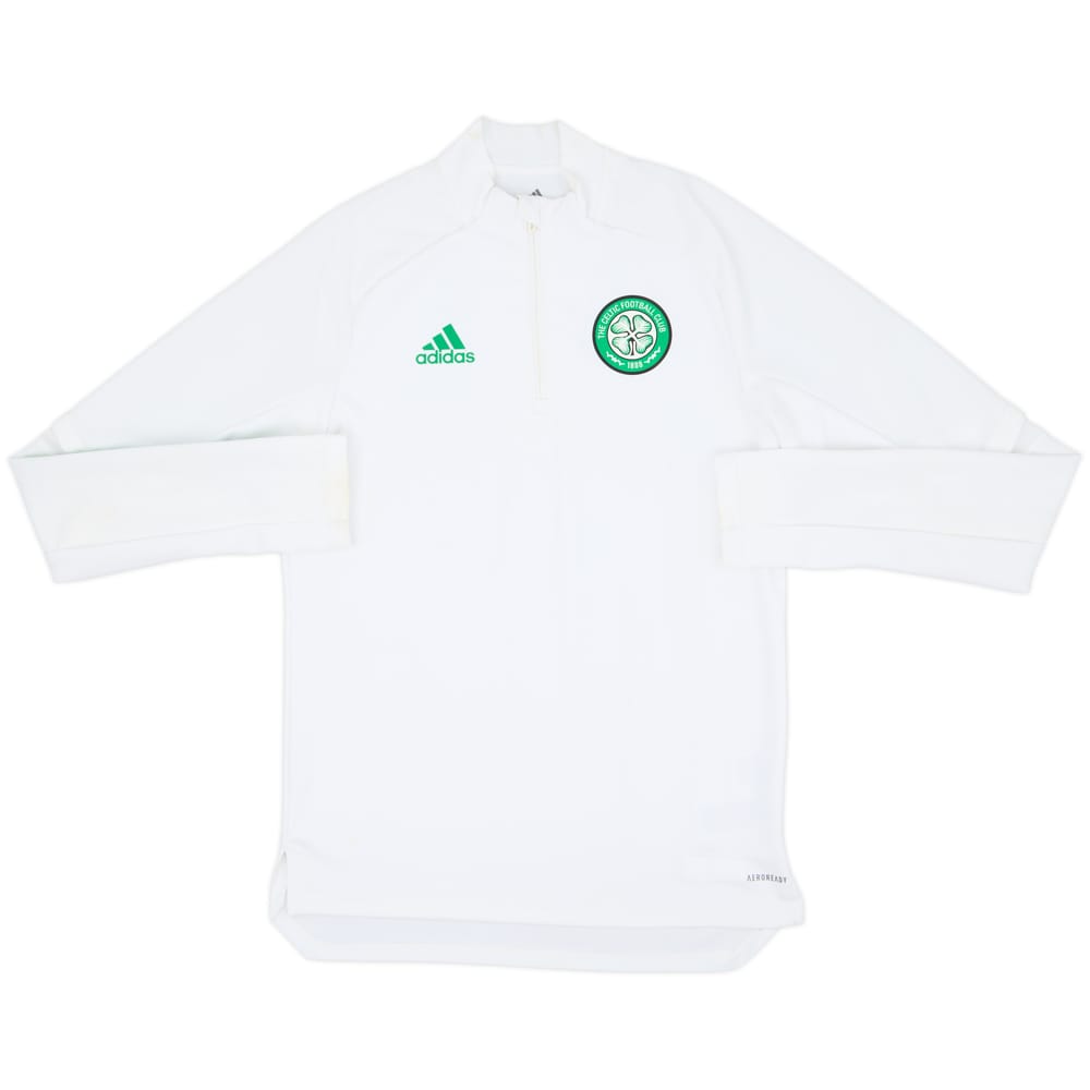 2020-21 Celtic adidas 1/4 Zip Drill Top - 7/10 - (S)