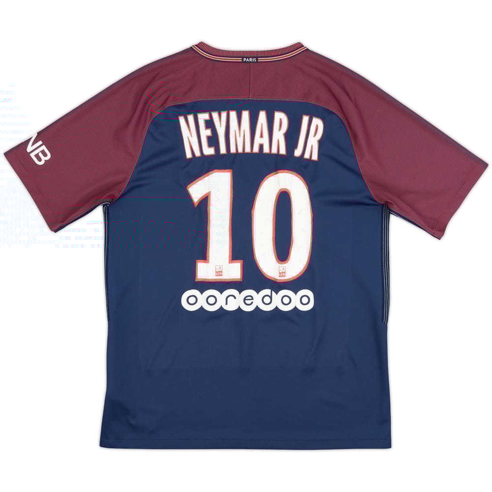 Camiseta de local del Paris Saint-Germain 2017-18 Neymar Jr #10 - 5/10 - (M)