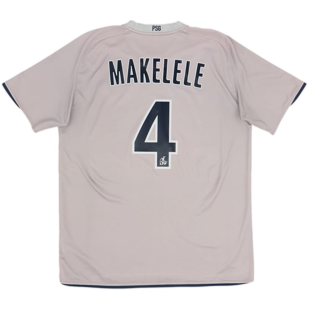 Camiseta de visitante del Paris Saint-Germain 2008-09 Makelele #4 - 6/10 - (L)