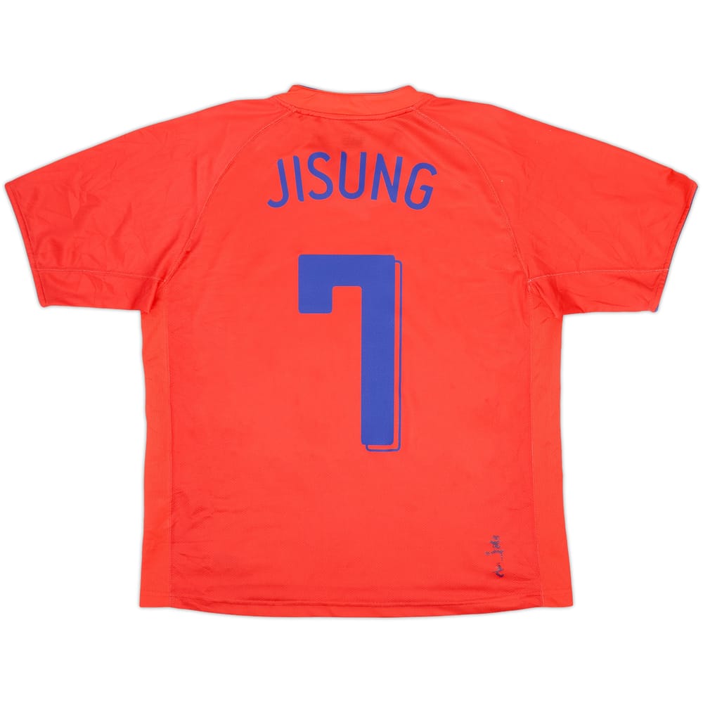 2006-08 South Korea Home Shirt Ji Sung #7 - 6/10 - (M)