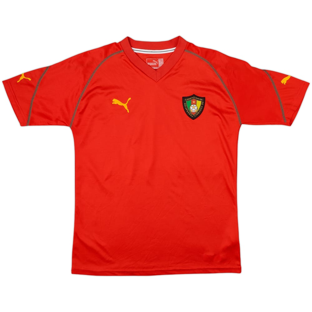 2004-06 Cameroon Puma Training Shirt - 8/10 - (M)