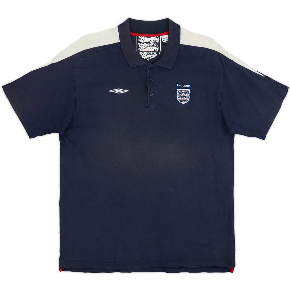 2006-07 England Umbro Polo Shirt - 6/10 - (L)