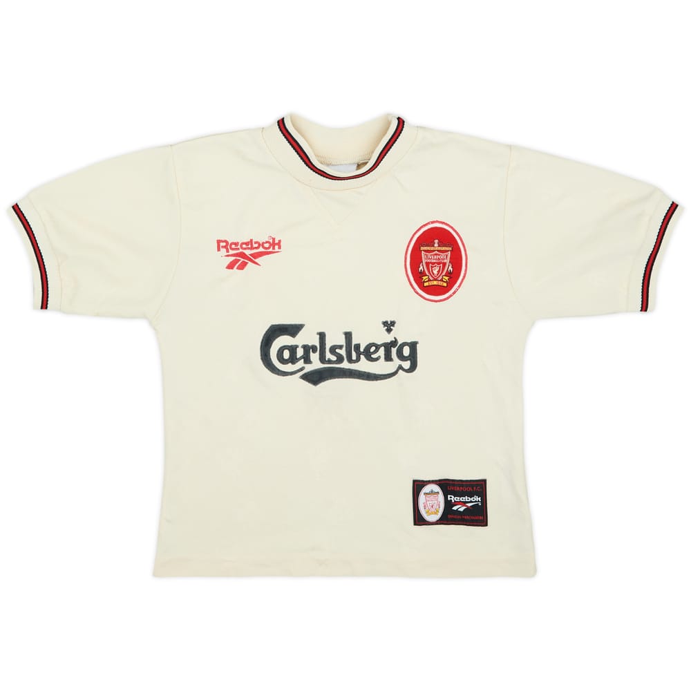 1996-97 Liverpool Away Shirt - 8/10 - (6-7 Years)