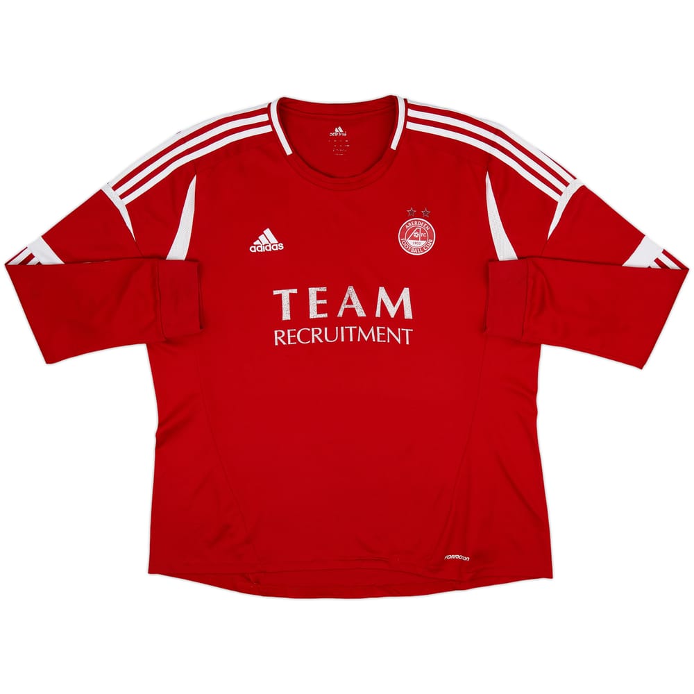 2012-13 Aberdeen Home L/S Shirt - 5/10 - (XL)