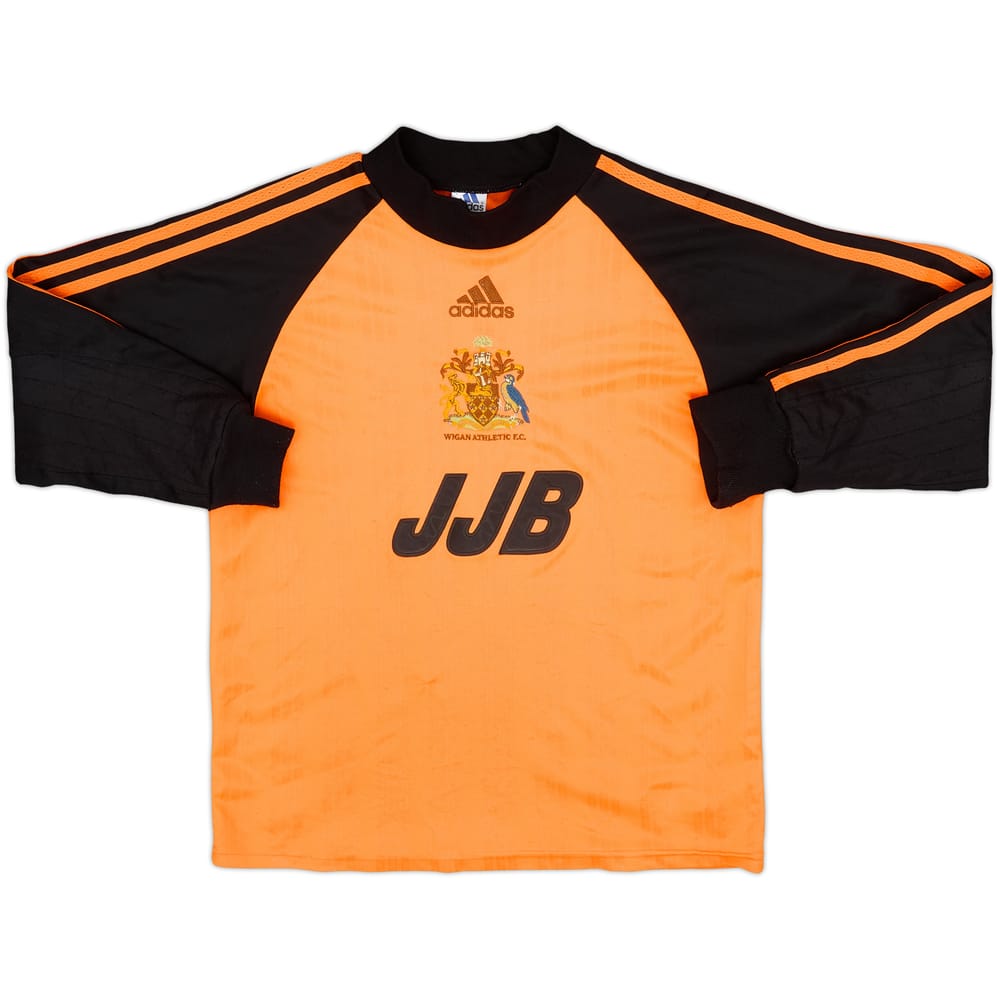2000-01 Wigan GK Shirt - 6/10 - (Y)