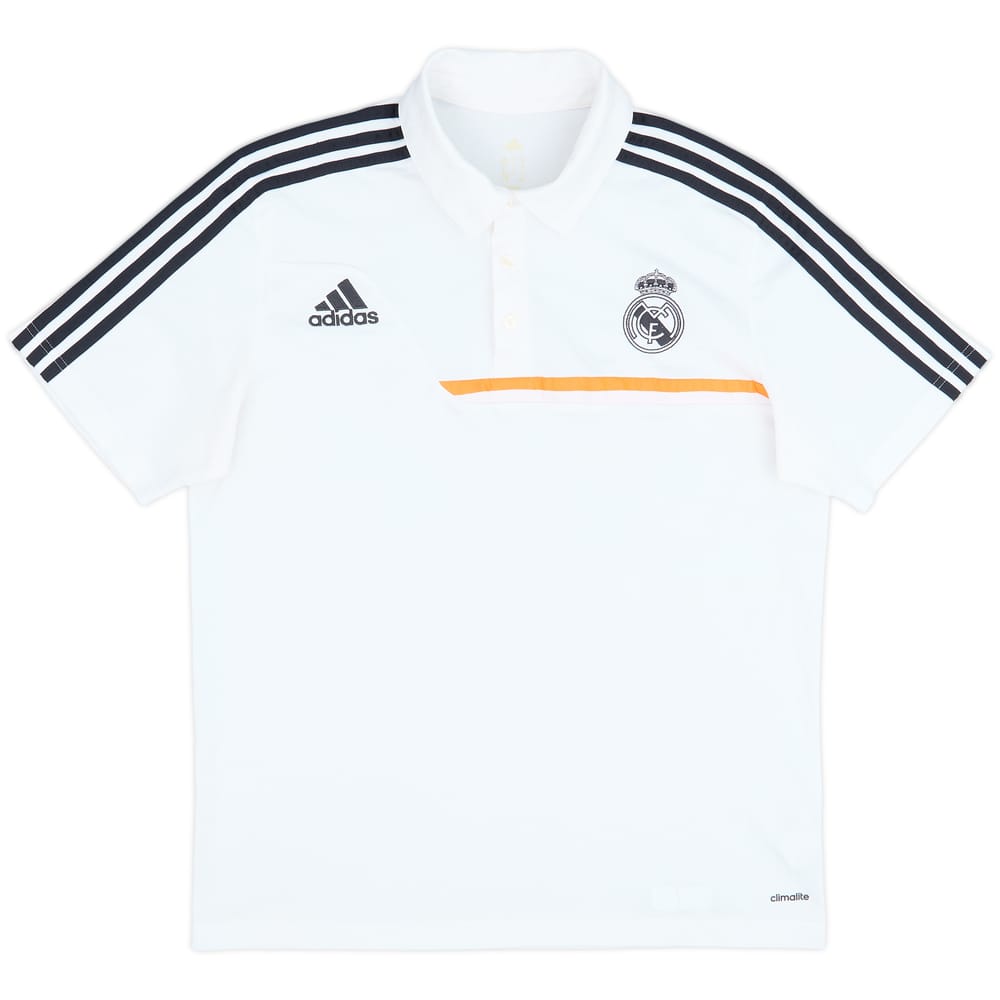 2013-14 Real Madrid adidas Polo Shirt - 8/10 - (L)