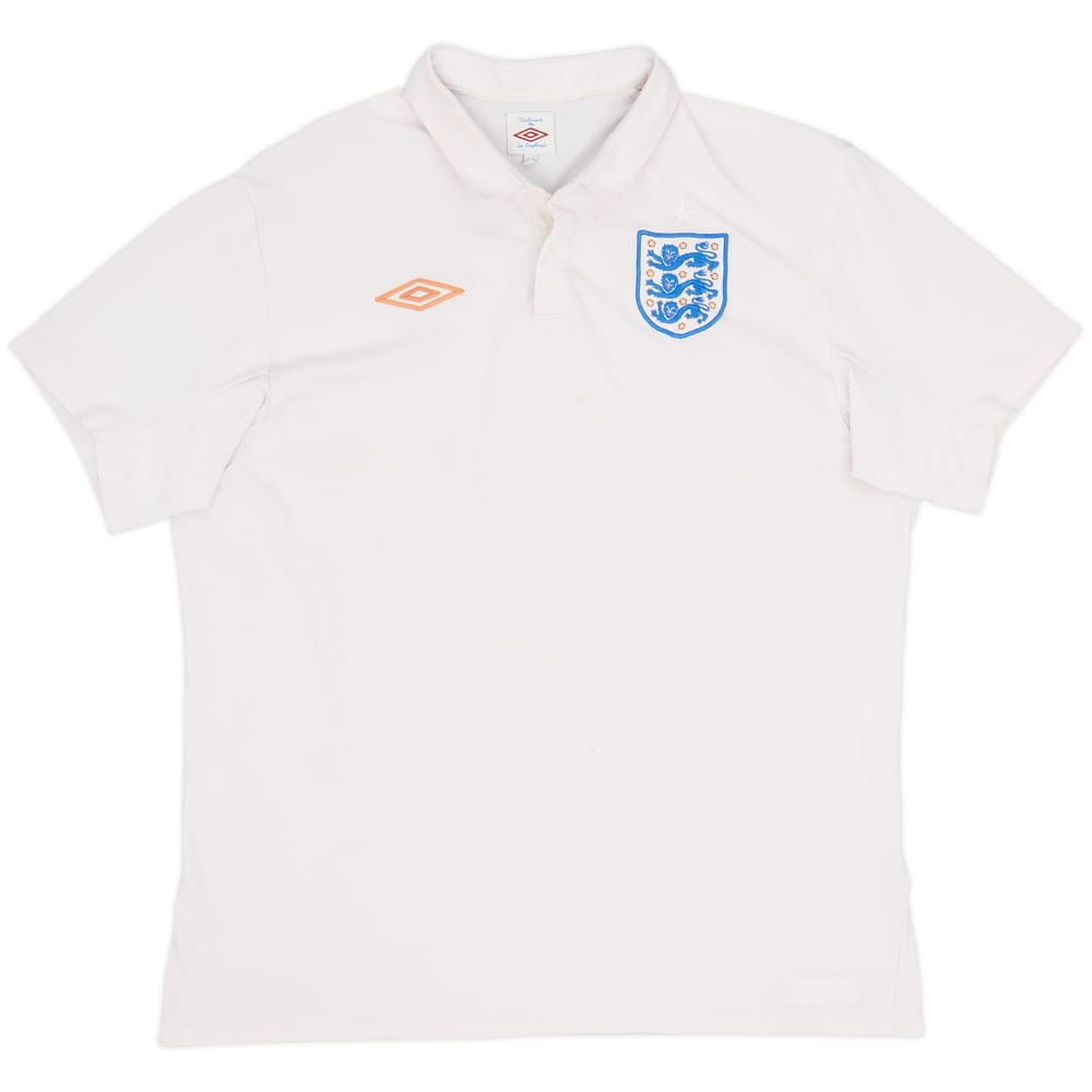 2009-10 England Home Shirt - 5/10 - (L)