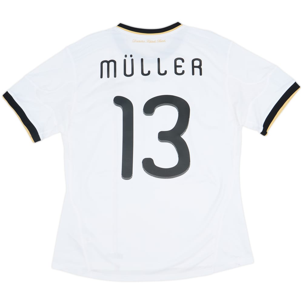 2010-11 Germany Home Shirt Muller #13 - 8/10 - (Women's XL)