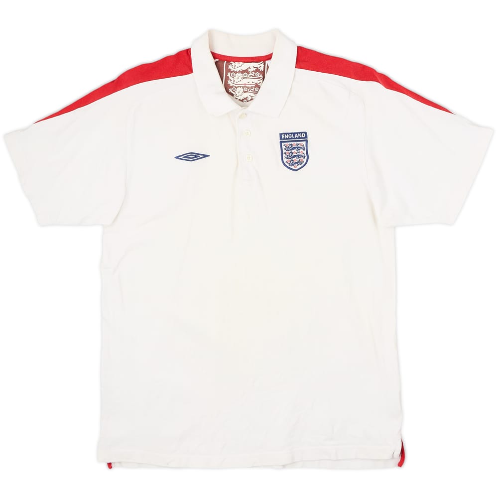 2006-08 England Umbro Polo Shirt - 6/10 - (L)