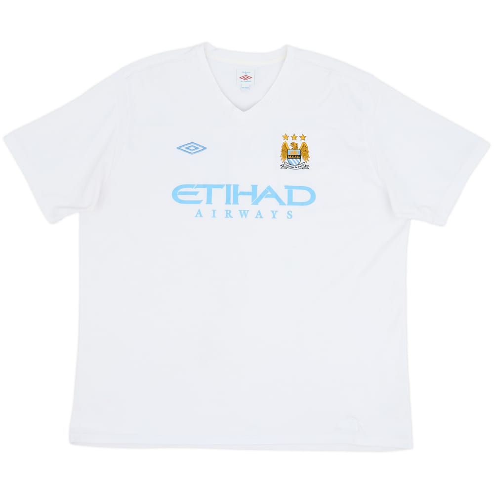 2011-12 Manchester City Umbro Playera de Algodón - 6/10 - (4XL)