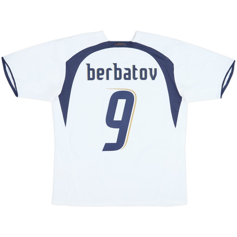2006-07 Tottenham Home Shirt Berbatov #9 - 6/10 - (L)