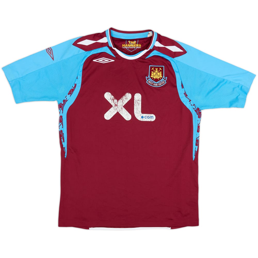 2007-08 West Ham Home Shirt - 5/10 - (M)