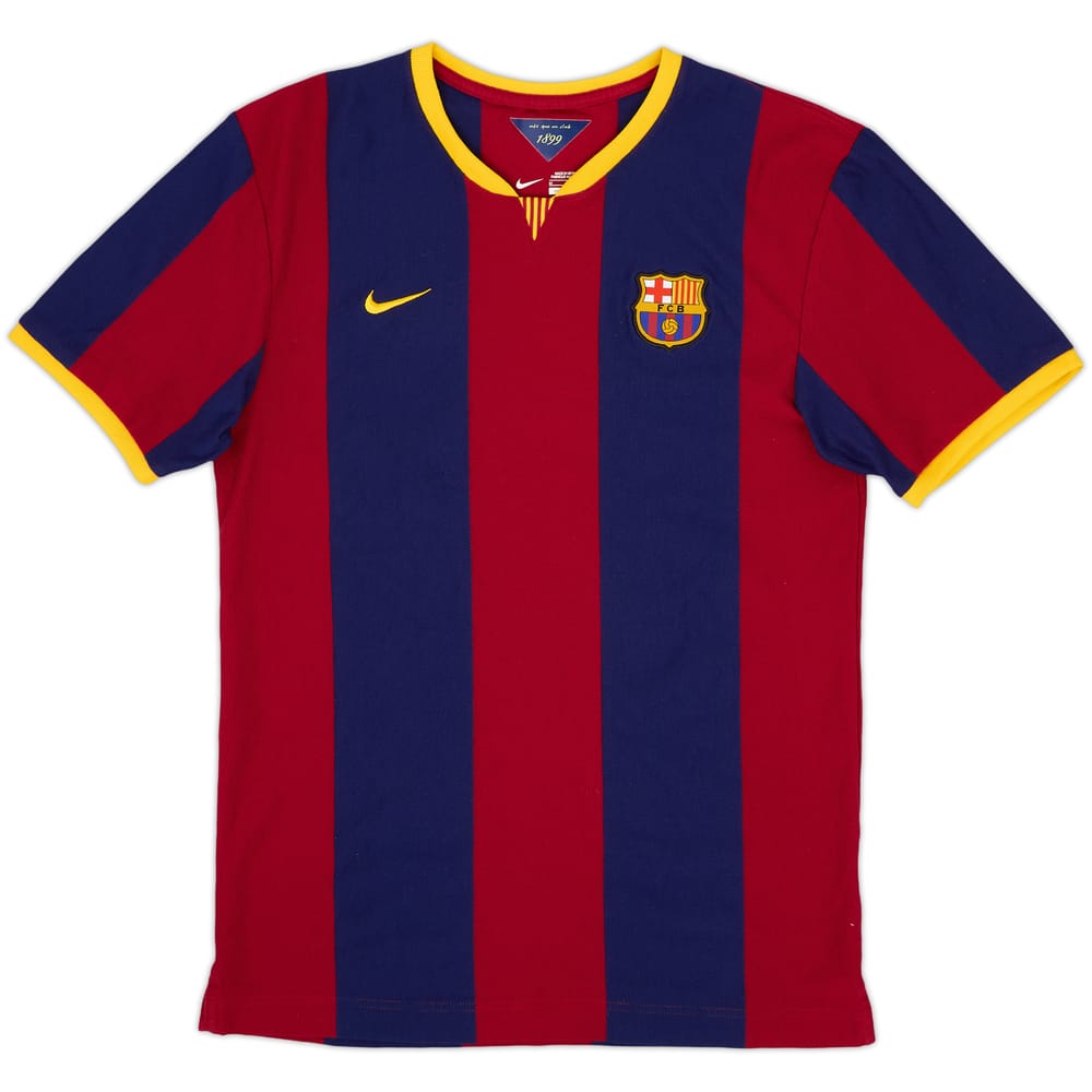 2014-15 Barcelona Nike Cotton Tee - 10/10 - (M)