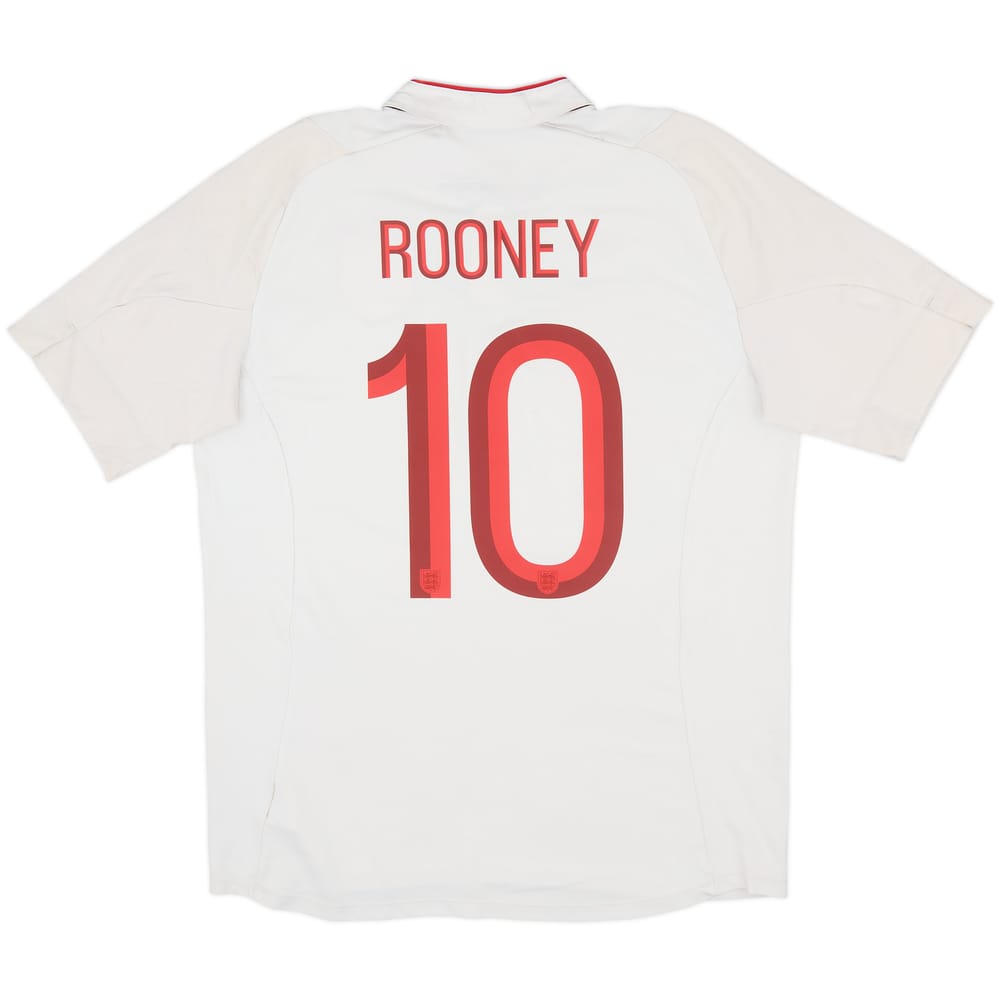 2012-13 England Home Shirt Rooney #10 - 5/10 - (L)