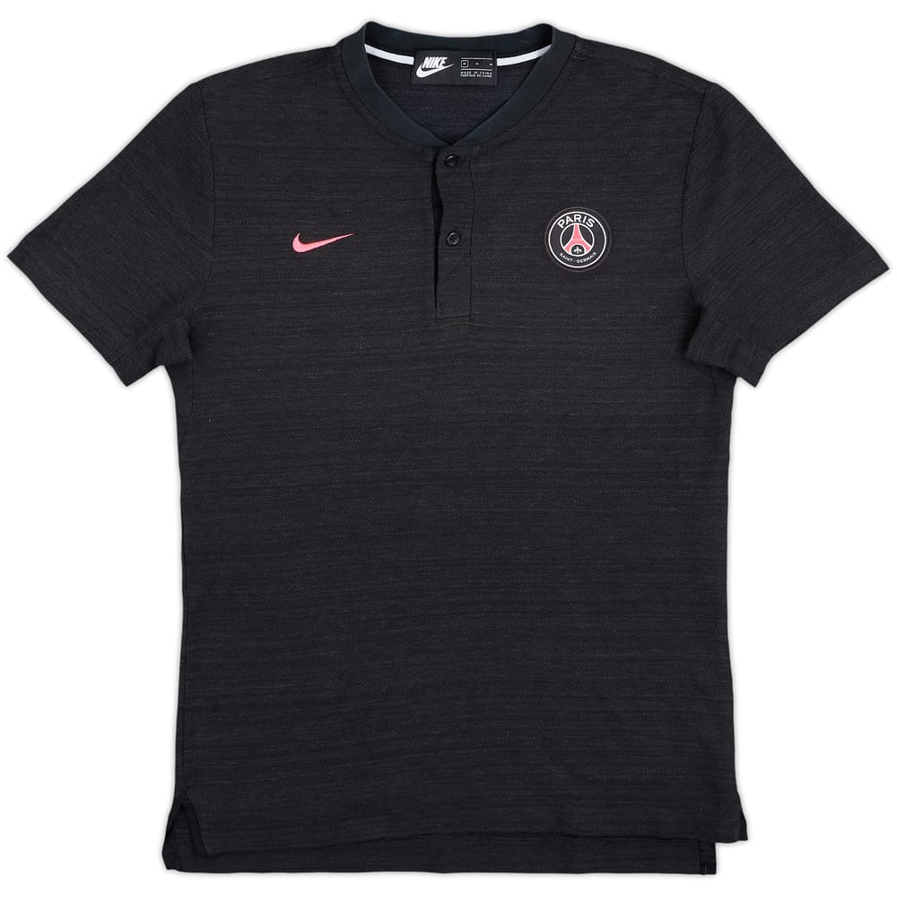 2018-19 Paris Saint-Germain Nike Polo - 8/10 - (M)