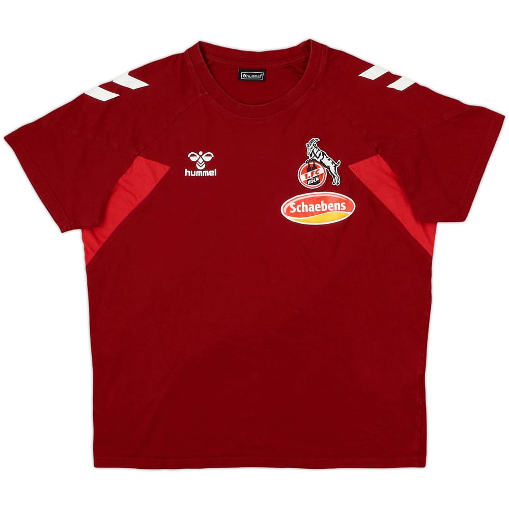 2022-23 FC Koln Hummel Camiseta de Algodón - 8/10 - (S)