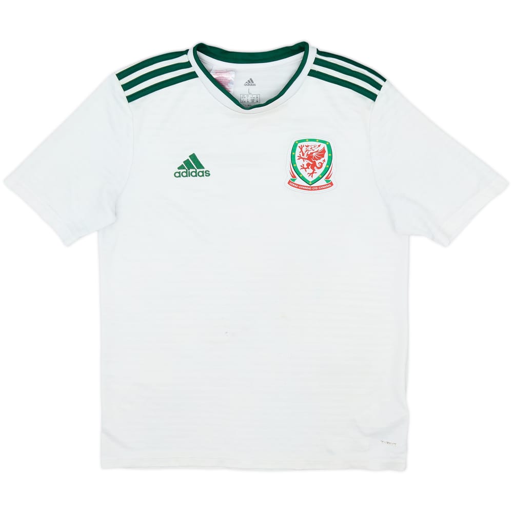 2018-19 Wales Away Shirt - 7/10 - (L.Boys)