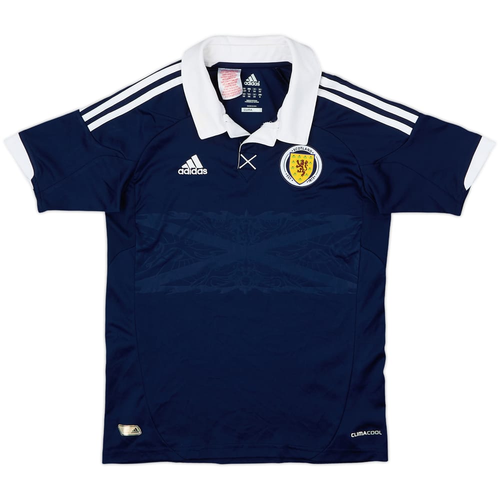 2011-13 Scotland Home Shirt Joe - 5/10 - (M.Boys)