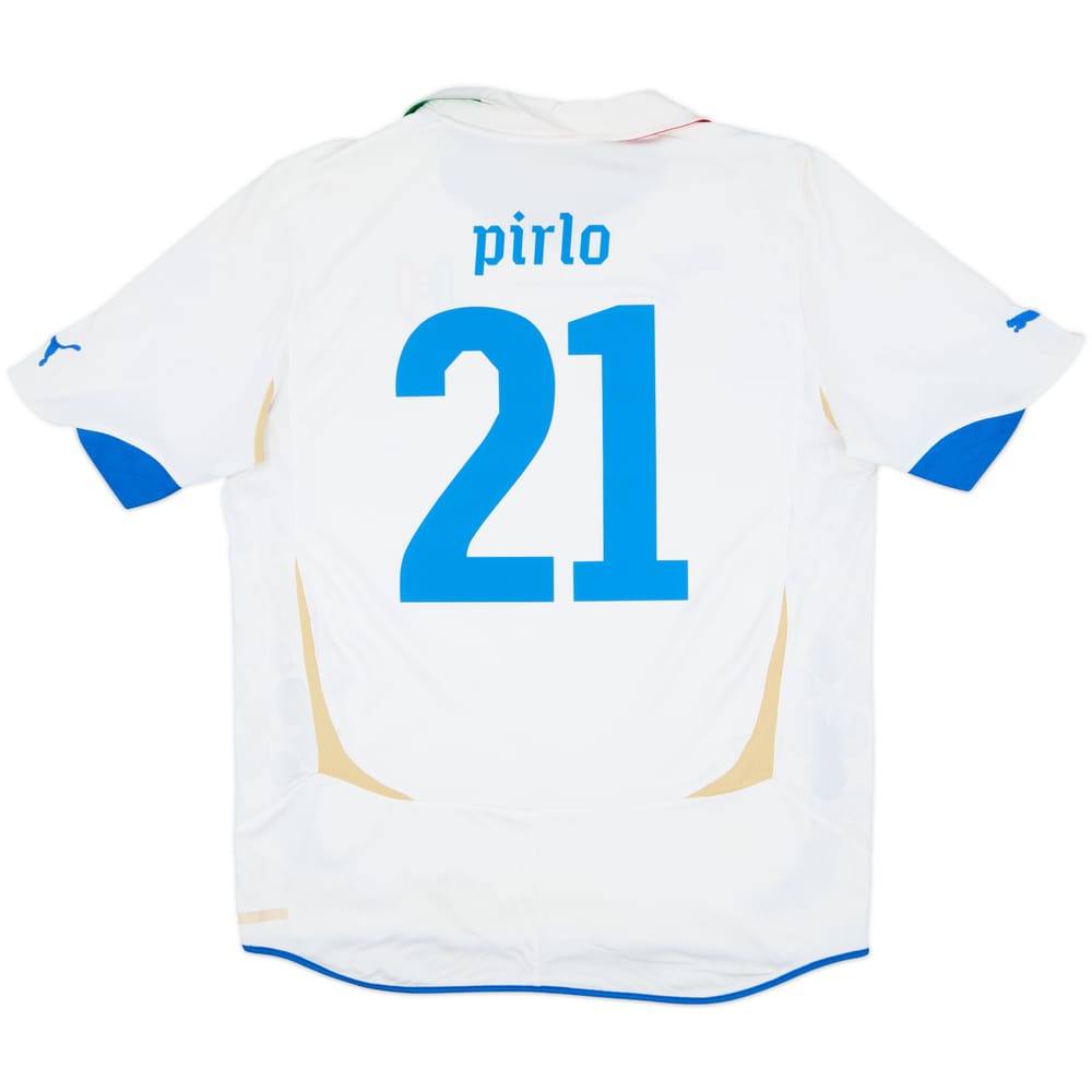 2010-12 Italy Away Shirt Pirlo #21 - 5/10 - (L)
