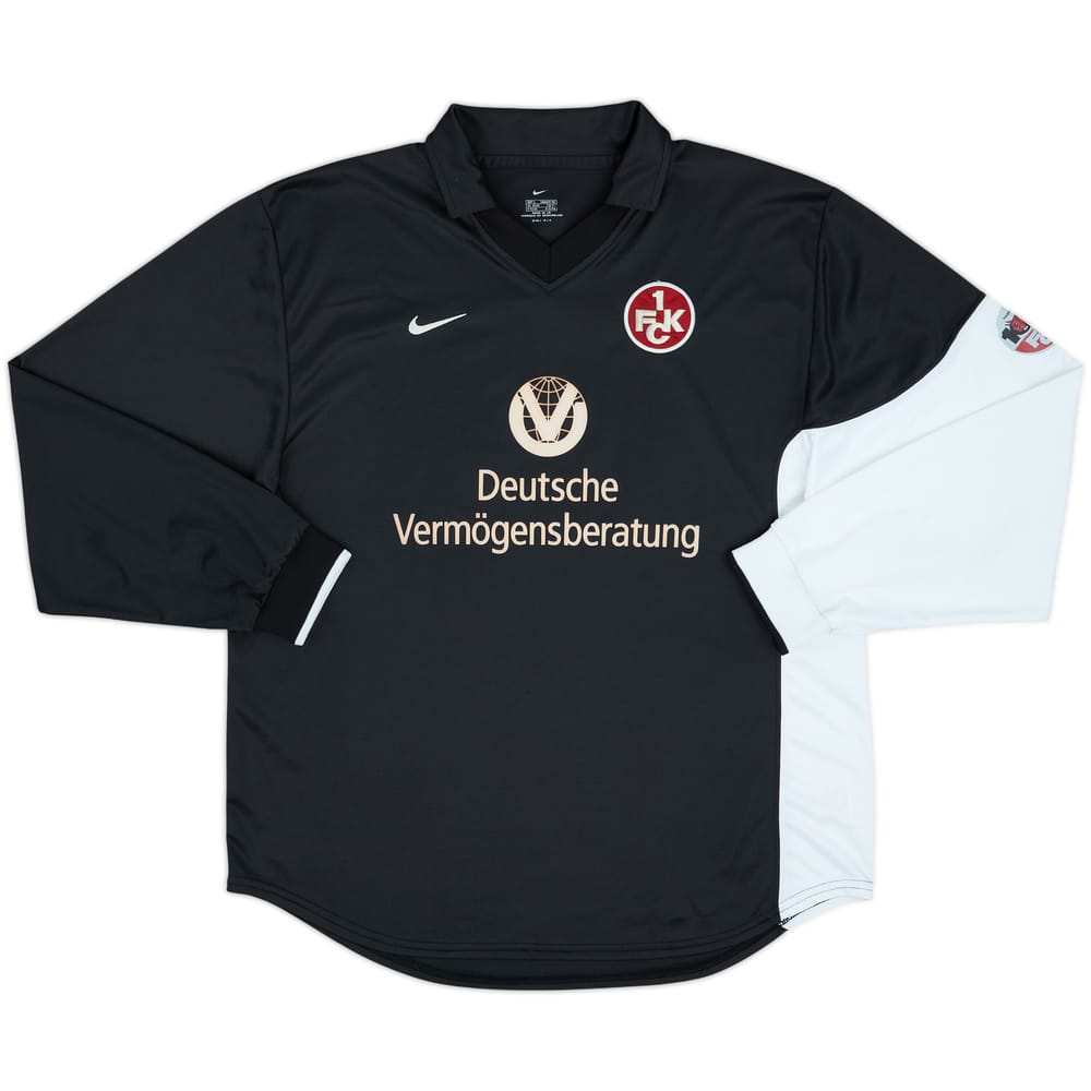 Camiseta de visitante de manga larga del centenario del Kaiserslautern 2000-01 Klose #25 - 8/10 - (L)