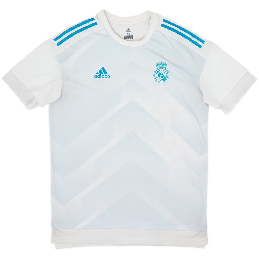 2017-18 Real Madrid adidas Training Shirt - 5/10 - (M)