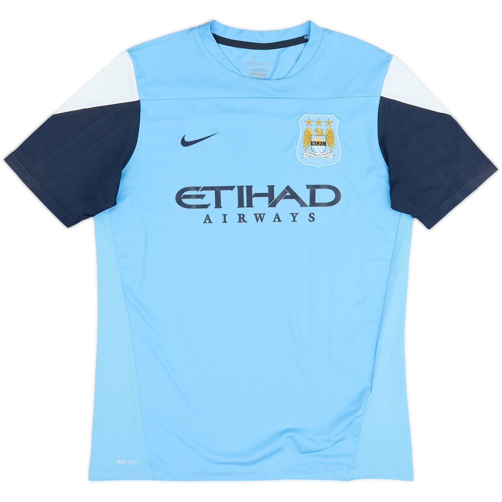 2013-14 Manchester City Nike Training Shirt - 7/10 - (XL.Boys)