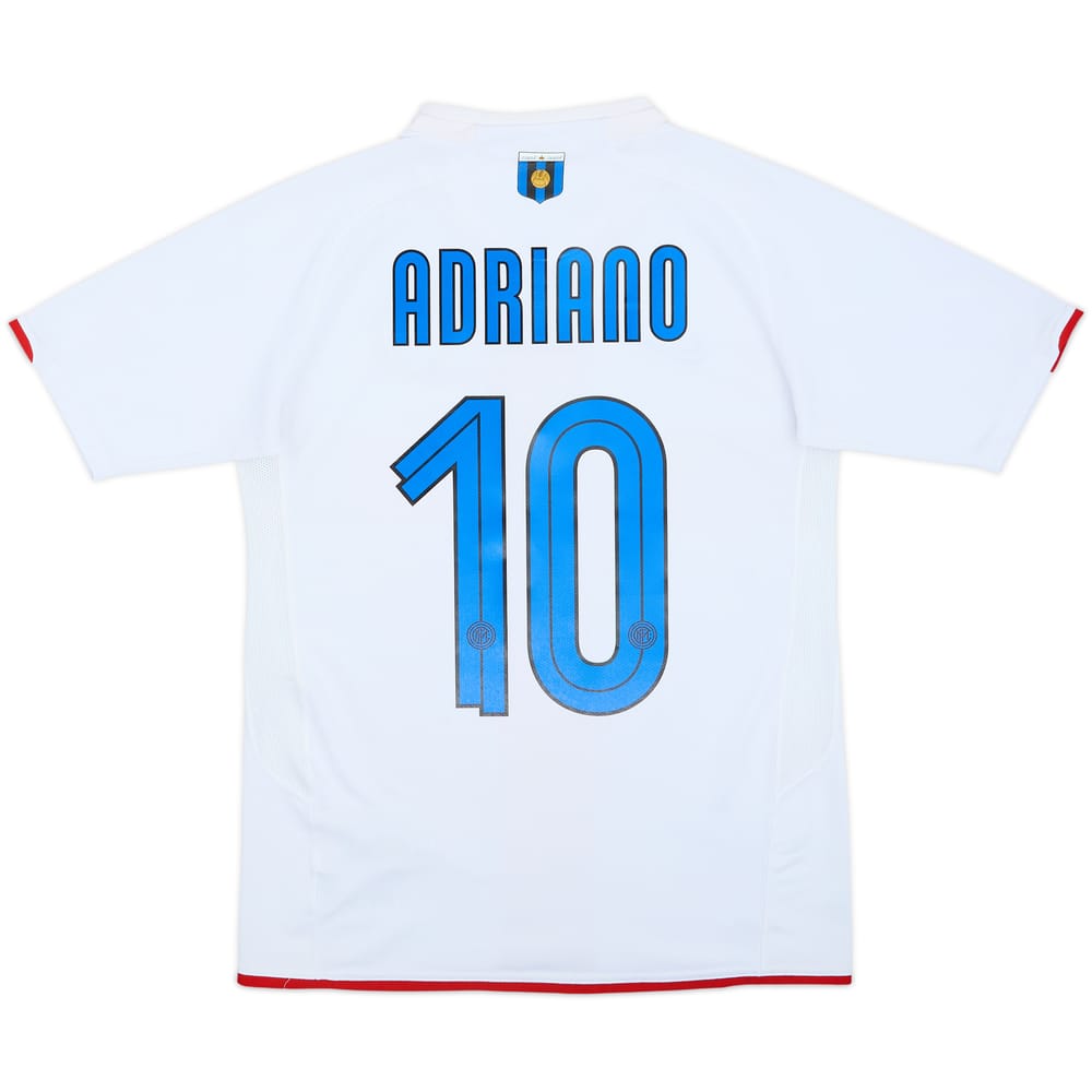 2007-08 Inter Milan Centenary Away Shirt Adriano #10 - 9/10 - (XL.Boys)