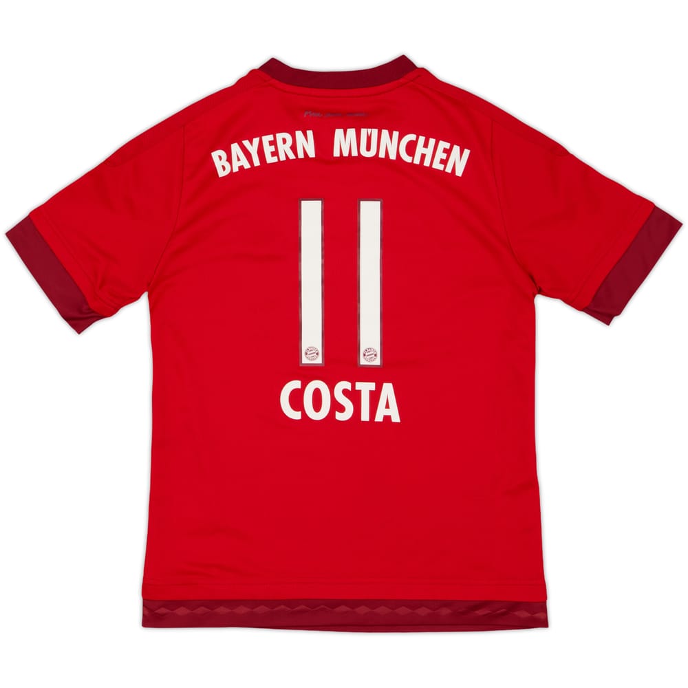 2015-16 Bayern Munich Home Shirt Costa #11 - 8/10 - (M.Boys)