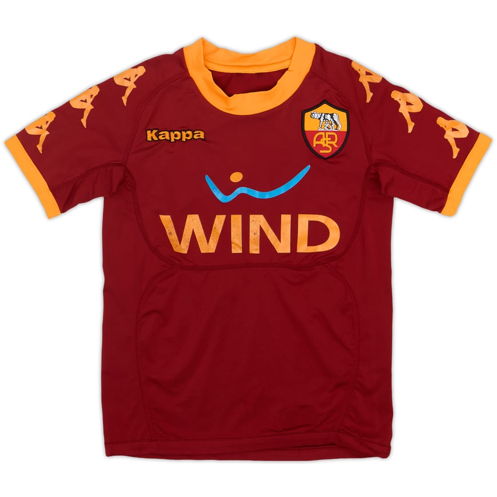 2010-11 Roma Home Shirt - 6/10 - (S.Boys)