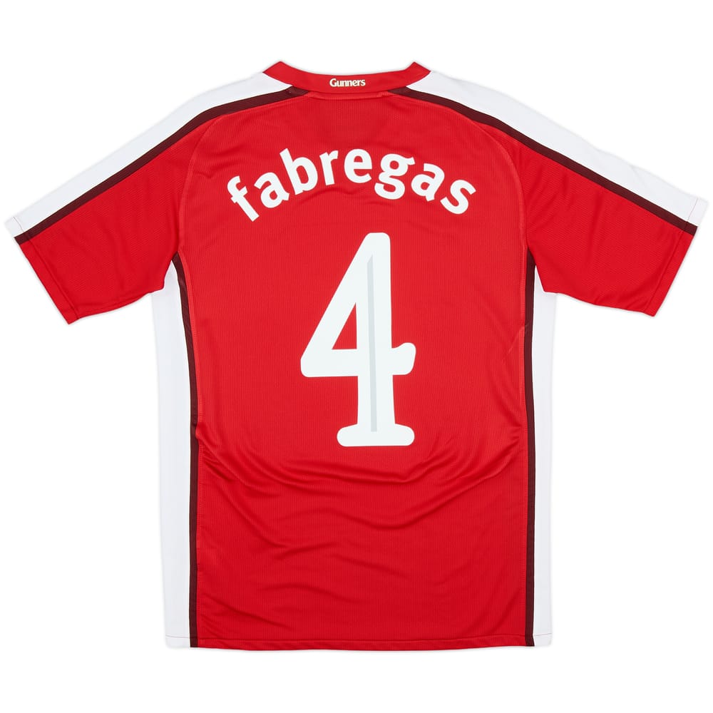 2008-10 Arsenal Home Shirt Fabregas #4 - 9/10 - (XL.Boys)