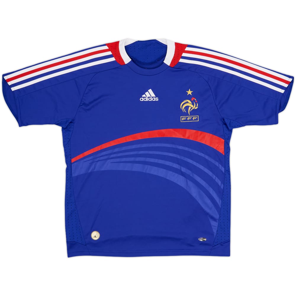 2007-08 Francia Local Camiseta - 9/10 - (L.Niños)