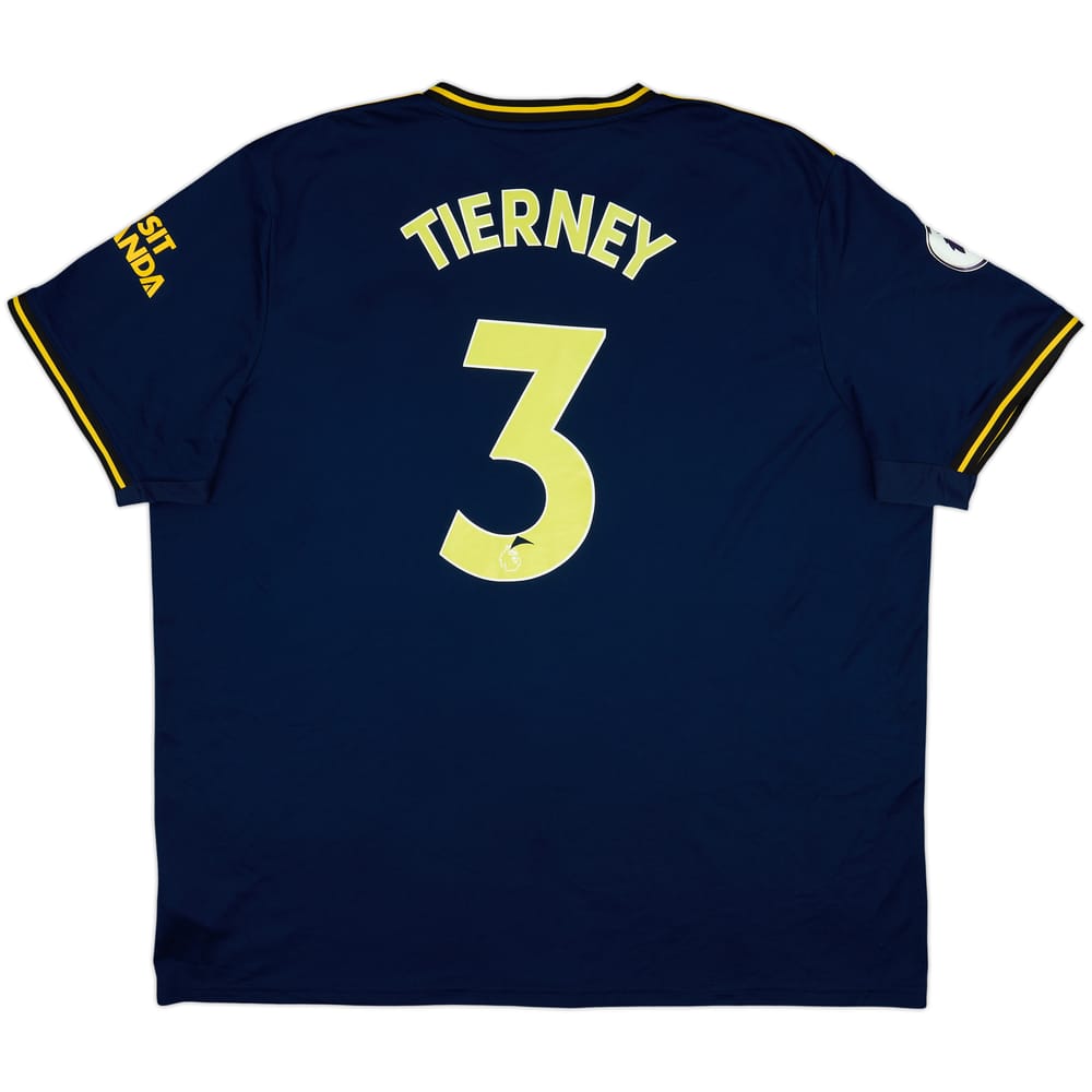 2019-20 Arsenal Third Shirt Tierney #3 - 5/10 - (3XL)