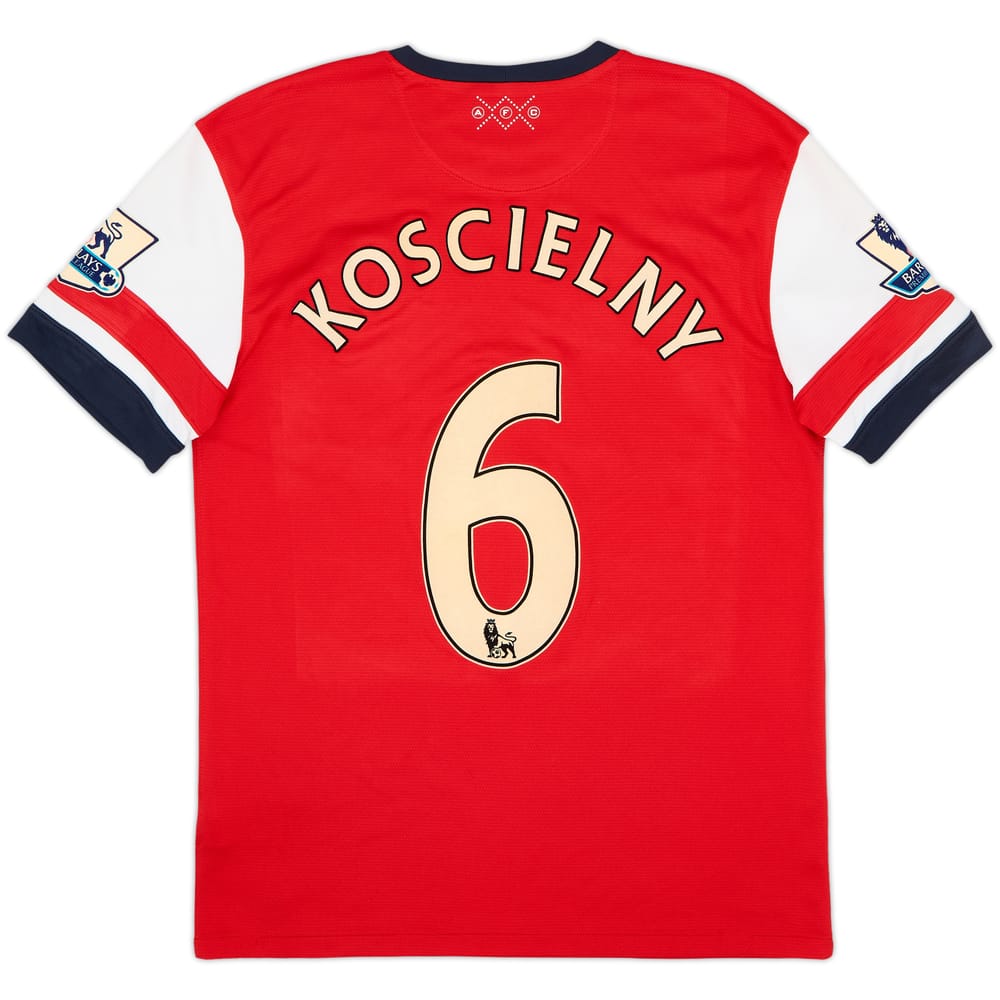 Camiseta de local del Arsenal 2012-14 Koscielny #6 - 6/10 - (M)