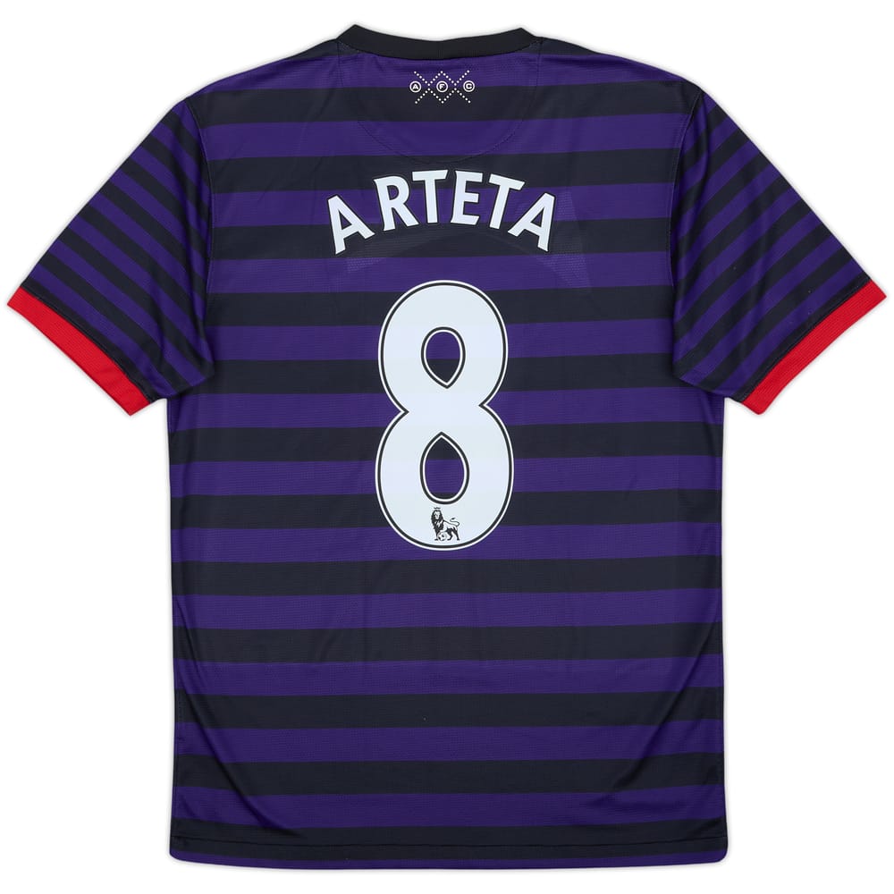 2012-13 Arsenal Camiseta de visitante Arteta #8 - 8/10 - (S)