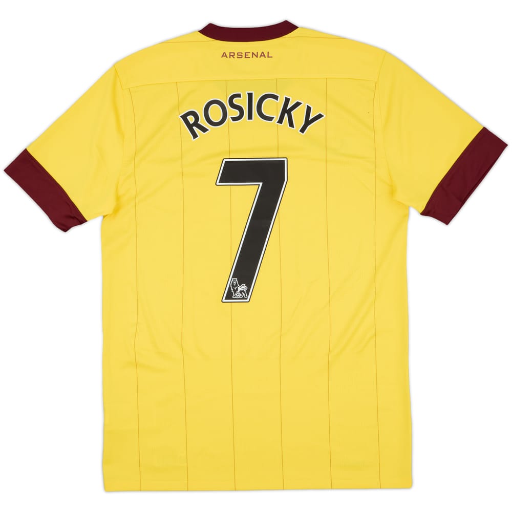 2010-13 Arsenal Away Shirt Rosicky #7 - 10/10 - (S)