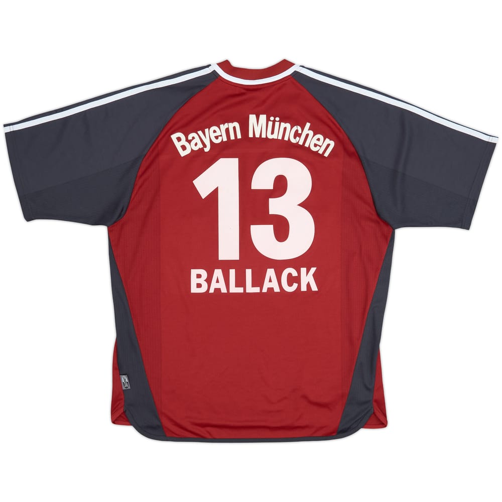 2002-03 Bayern Munich Home Shirt Ballack #13 - 4/10 - (L)